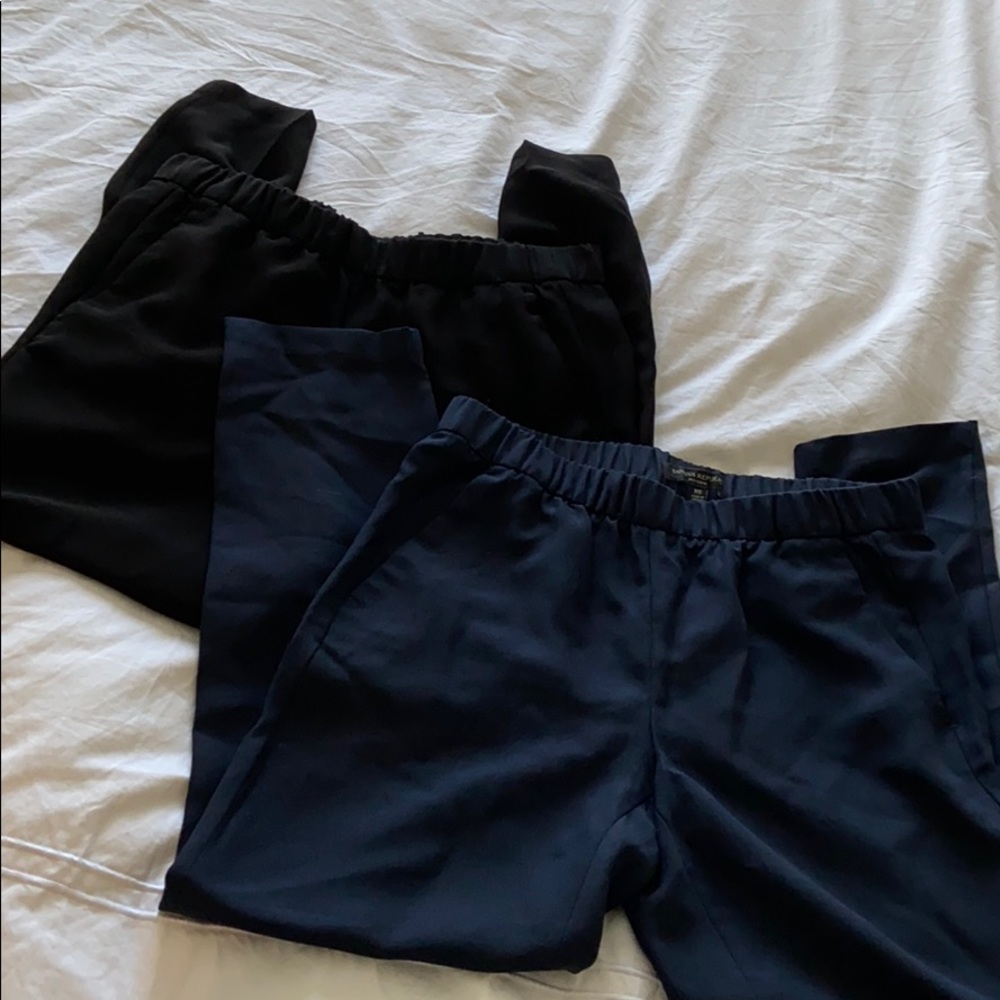 Banana Republic Hayden Two Pairs Navy Black